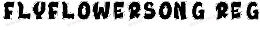 FlyFlowerSong Regular Athene字体转换